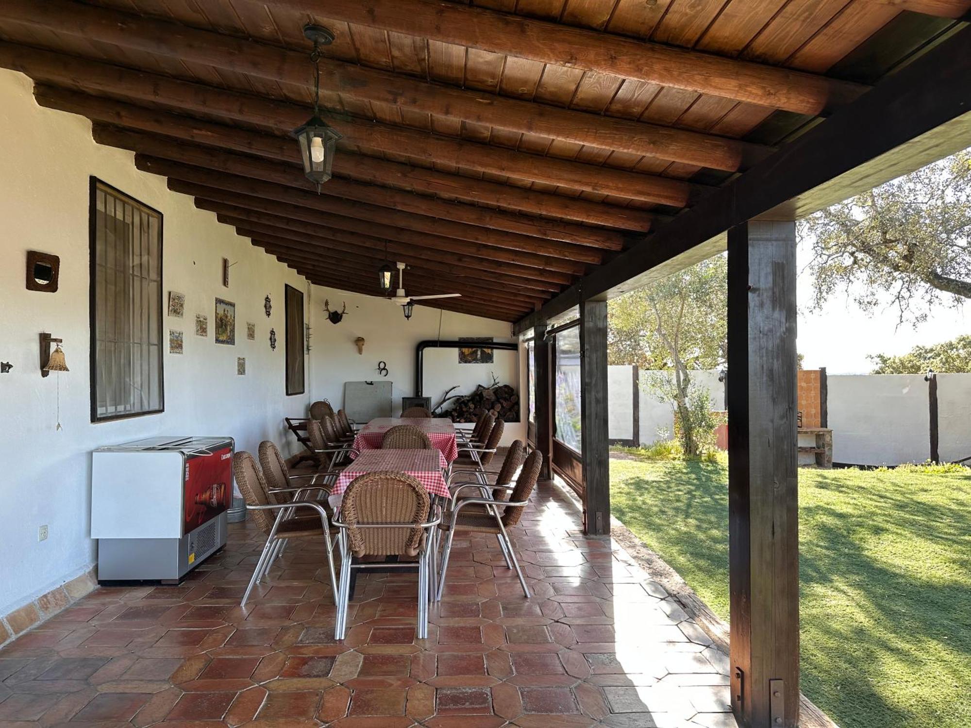Casa Rural Navalonguilla Con Piscina Santa Olalla del Cala Exterior photo
